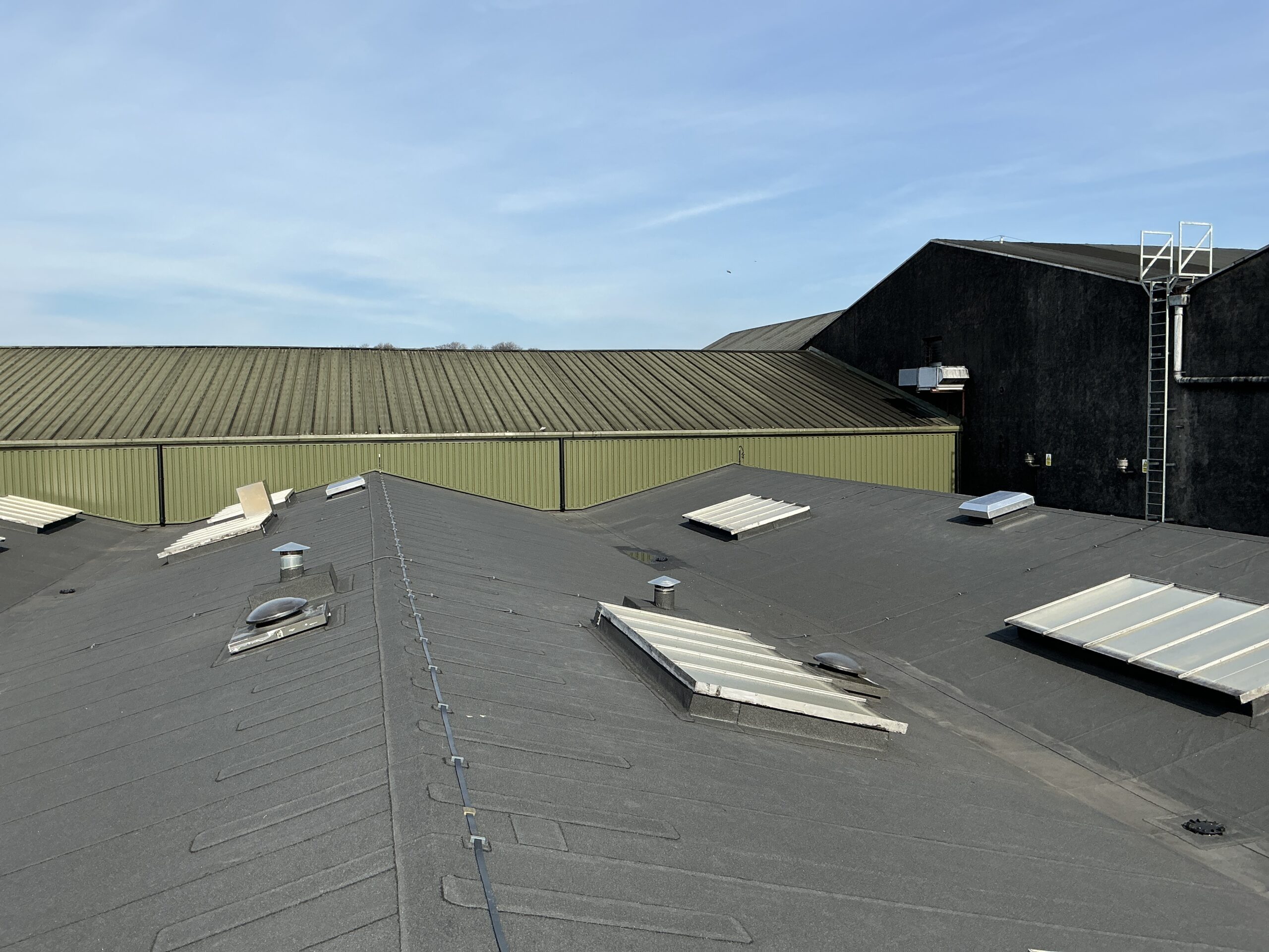 Bushmills Distillery – Bottling Plant Roof Refurbishment Image