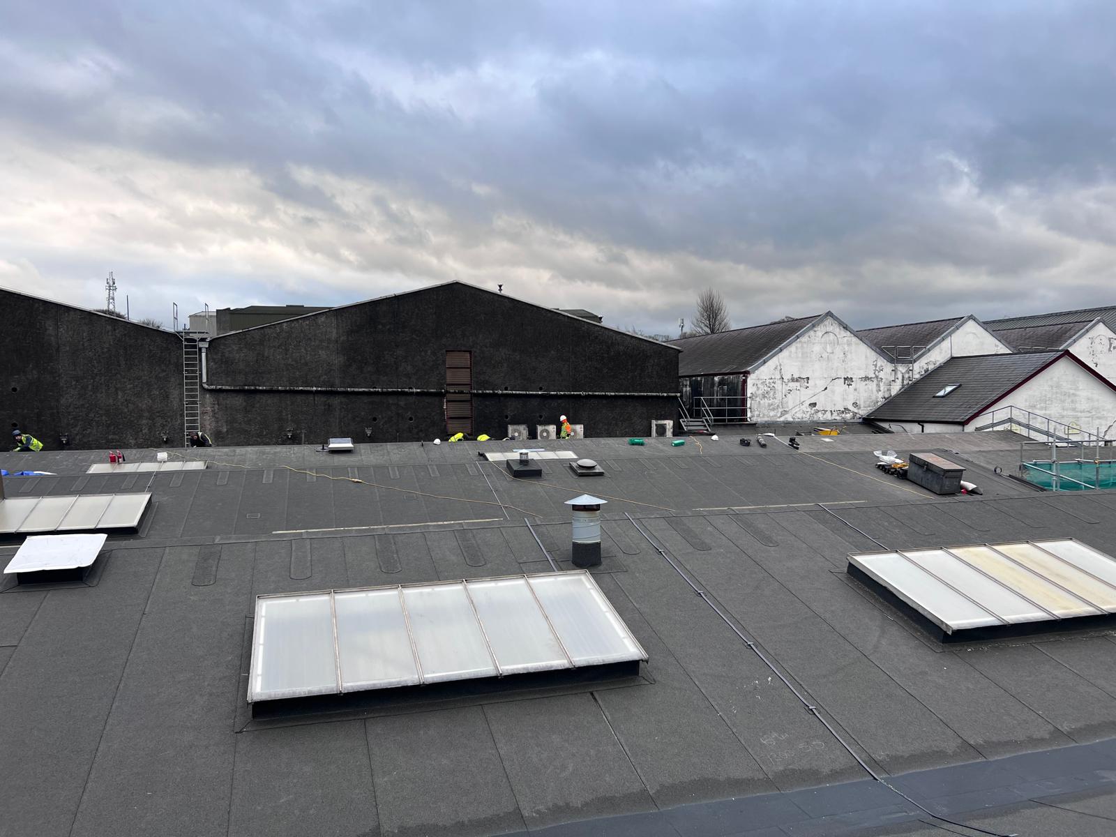 Bushmills Distillery - Bottling Plant Roof Refurbishment